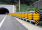 Highway Traffic Safety Roller Barrier EVA Buckets Anti Crollision Function