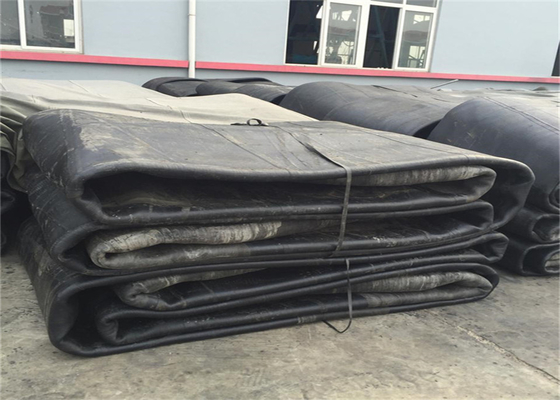 ISO 14409 Marine Inflatable Natural Rubber Airbags Black for Ship Launching Lifting