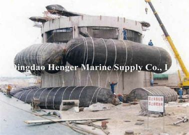 Big Vessel Marine Underwater Salvage Air Lift Bags With Shock Absorption Capability