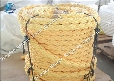 3 Strand Marine Mooring Rope Low Water Absorption Excellent Machining Performance