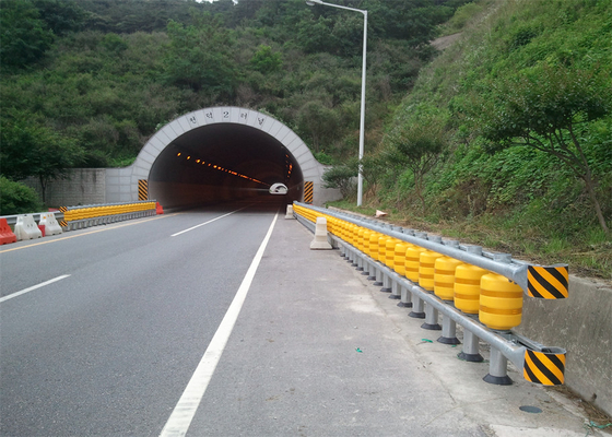 Traffic Safety Rolling Anti Crash Guardrail Road EVA Buckets Roller Barrier