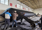 ISO 14409 Marine Inflatable Natural Rubber Airbags Black for Ship Launching Lifting