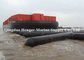 Floating Barge Tug Marine Salvage Air Lift Bags , High Air Press Marine Rubber Airbag