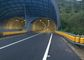 Energy Absorption Road Roller Barrier , Rotating Roller Safety Barrier