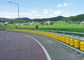 Curve Road Roller Barrier Fence , Polyethylene Road Roller Barrier