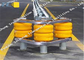 Highway Safety Rolling Guardrail Barrier Crash Barrier Eva Rolling Barrels