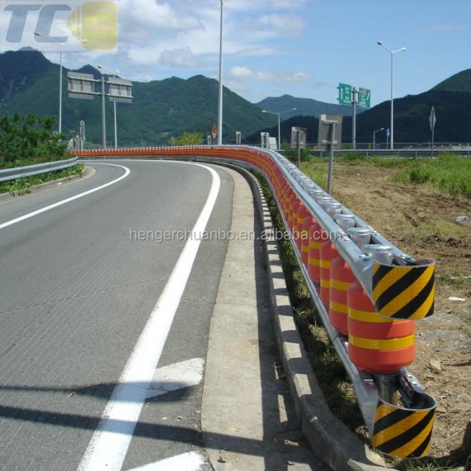 Industrial Grade Safety Roller Barrier for Heavy Duty Traffic Environments 7