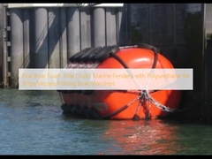 EVA Boat Foam Filled Solid Marine Fenders with Polyurethane for Ships/Vessels/Fishing Boat/Warships