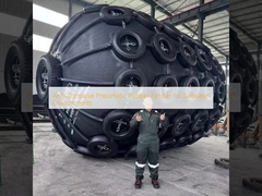 Anti-Corrosive Pneumatic Rubber Fender for Saltwater Environments