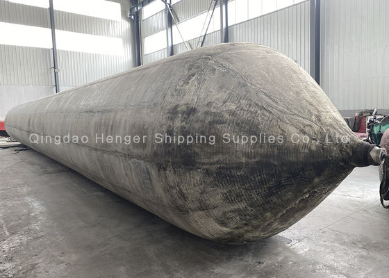 Quality Marine Rubber Airbag with Sub Zero Temperature Compound for Polar Region Ship Launching in 0.8-3 M Diameter factory