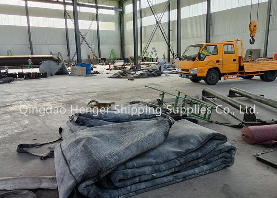 Quality ISO 14409 Certified Marine Rubber Airbag With 4-12 Layers For Ship Launching And Docking factory
