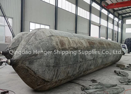 Quality Marine Rubber Airbag with Sub Zero Temperature Compound for Polar Region Ship Launching in 0.8-3 M Diameter factory