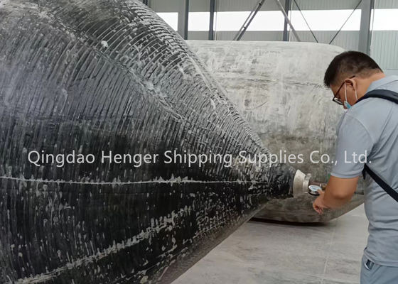 Quality Diameter 0.8-3 M Marine Rubber Airbag For Launching And Salvage factory