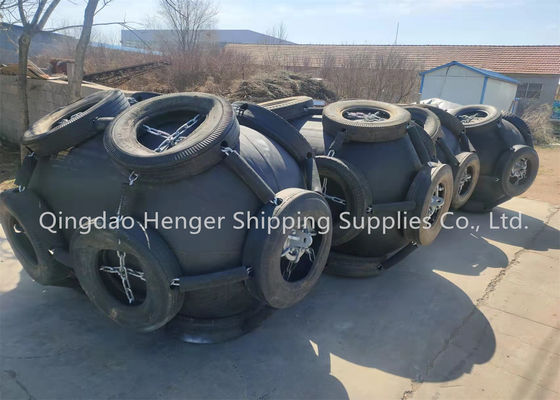 Quality Long Shelf Life 24 Months 80kpa Floating Pneumatic Marine Rubber Fender Design Using Life 10 Years factory