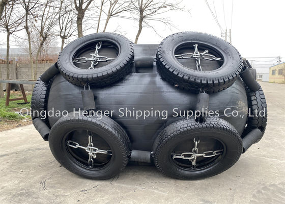 Quality Long Shelf Life 24 Months 80kpa Floating Pneumatic Marine Rubber Fender Design Using Life 10 Years factory