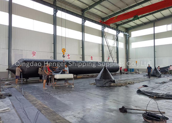 Quality Temperature Range Minus 20 to 60 Degrees Celsius Ship Launching Airbags Moving Large Ships with Support and Protection factory