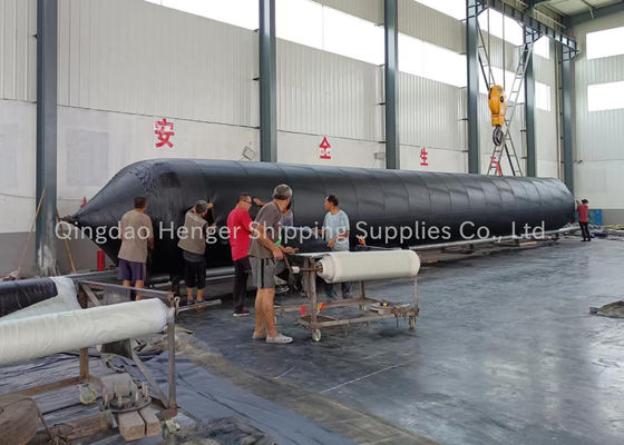Quality ISO 14409 Certified Marine Rubber Airbag with 4–12 Plies and 10-15 Years Lifespan for Ship Launching and Salvage factory