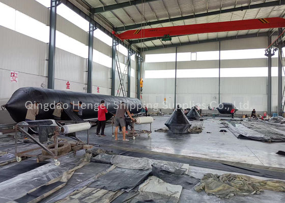 Quality ISO 14409 Certified Marine Rubber Airbag With 4-12 Layers For Ship Launching And Docking factory