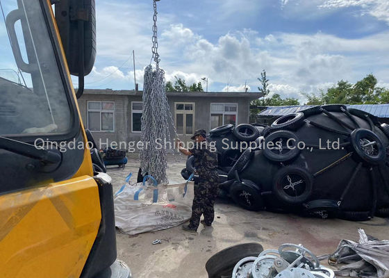 Quality Boats Inflatable Rubber Fenders With Rubber Balls factory