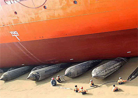 Quality Ship Launching Inflatable Marine Air Lifting Bag For Salvage And Floating factory