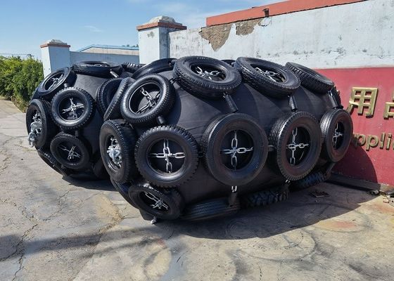 Quality 50kpa 80kpa Yokohama Type Inflatable Marine Rubber Fenders ISO17357 Standard factory