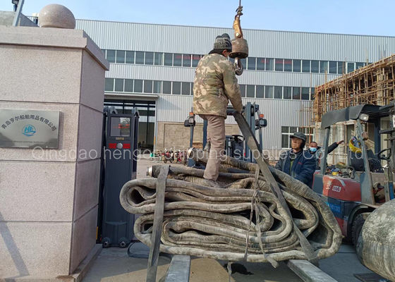 Quality CCS Certificate Heavy Duty 1.5x14m Marine Airbags For Ship Launching factory