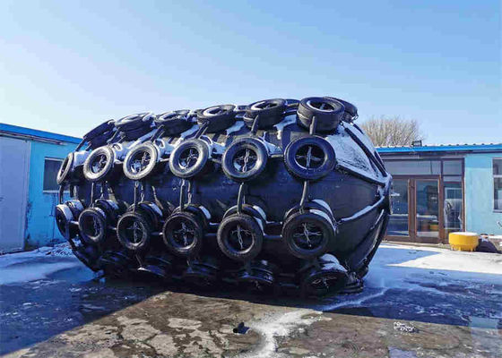 Quality 4.5*9m 5*12m Inflatable Pneumatic Rubber Fenders Jumbo Extra Large Fender factory