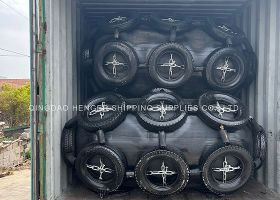 Quality Dock Floating Pneumatic Rubber Yokohama Fender Inflatable 50Kpa 80Kpa factory