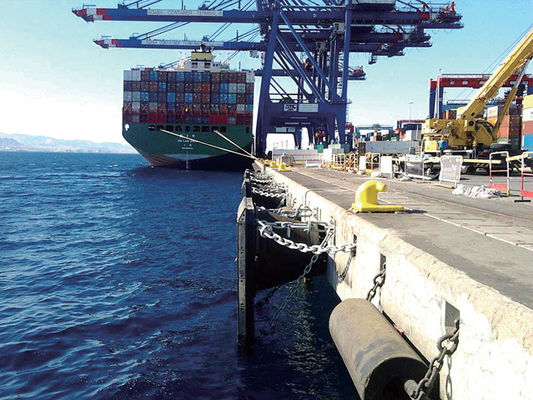 Quality Cone Type Marine Ship Rubber Fender Pad, Cone Boat Rubber Fender factory