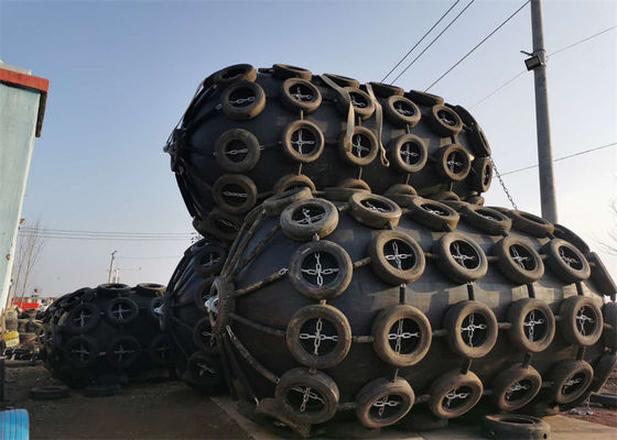 Quality ISO 17357 Marine Yokohama Fenders For STD STS Ships And Boats Custom Size factory