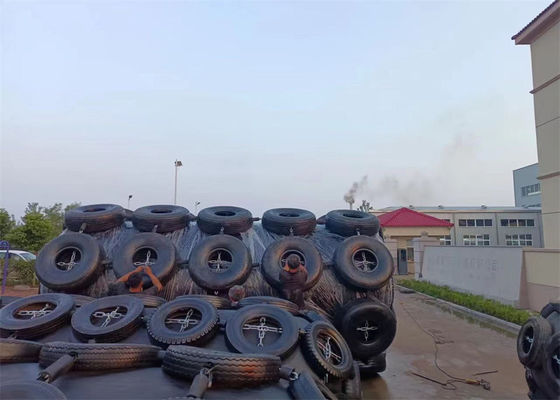 Quality Marine Customizable Foam Filled Fender Chain And Tire Net factory