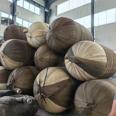 Quality Black 2000x4000mm Pneumatic Rubber Fender With Chain And Tire Net 50kpa For Boat factory