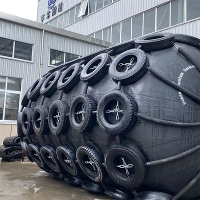 Quality Three-Year Warranty Pneumatic Rubber Fender 2.0*4.5M For Dock Anti-Collision factory
