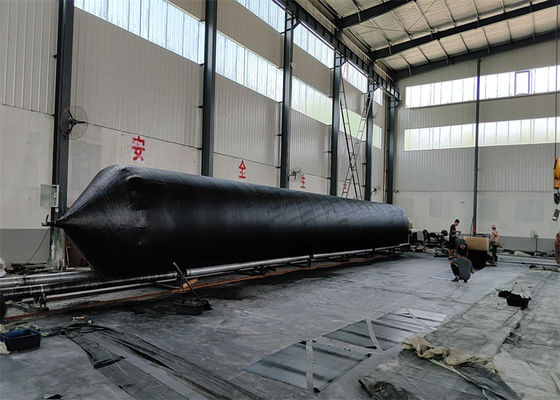Quality Ship Lifting Repair Inflatable Rubber Ship Launching Airbags ISO14409 Standard factory