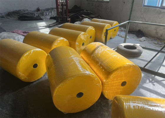 Quality Marine Solid Polyurethane EVA Foam Filled Fender for Ship Vessel Dock factory