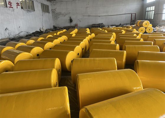 Quality Marine Solid Polyurethane EVA Foam Filled Fender for Ship Vessel Dock factory
