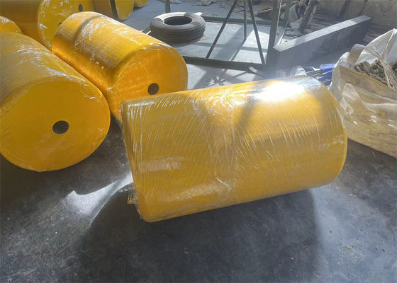 Quality Foam Filled Marine Mooring Buoys EVA Floating Fender Ship Protection factory