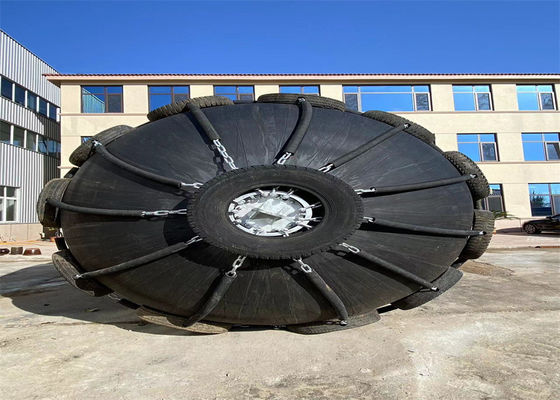 Quality Marine Yokohama Type Pneumatic Rubber Fenders Floating ISO 17357 factory