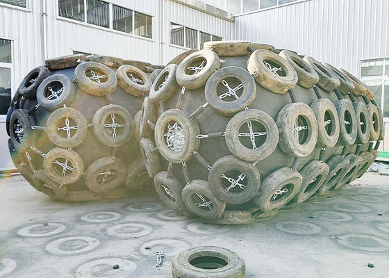 Quality Marine Pneumatic Natural Rubber Fender For Ship Berthing factory