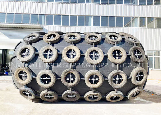 Quality 3300x6500mm Pneumatic Rubber Fender ISO17357 Certified 80Kpa factory
