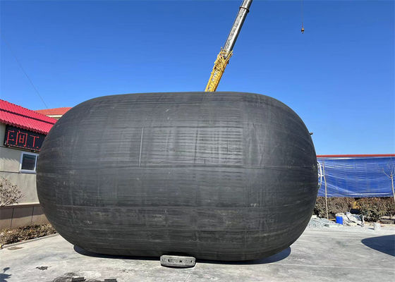 Quality Floating Marine Fender Yokohama Pneumatic Natural Rubber Fender With Chain Net factory