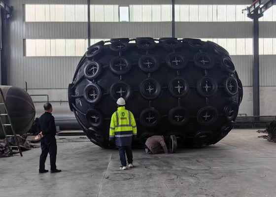 Quality SGS Certificate 50Kpa 80Kpa Yokohama Type Rubber Pneumatic Fender factory