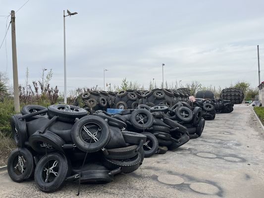 Quality BV Certificate Yokohama Type STS STD Pneumatic Rubber Fender With Tires Net factory