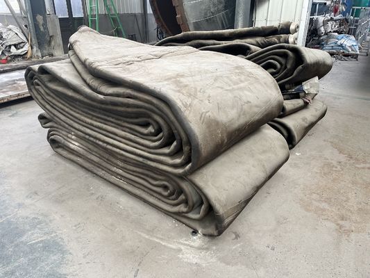 Quality ISO Certificated Customized Marine Natural Rubber Ship Launching Airbags factory