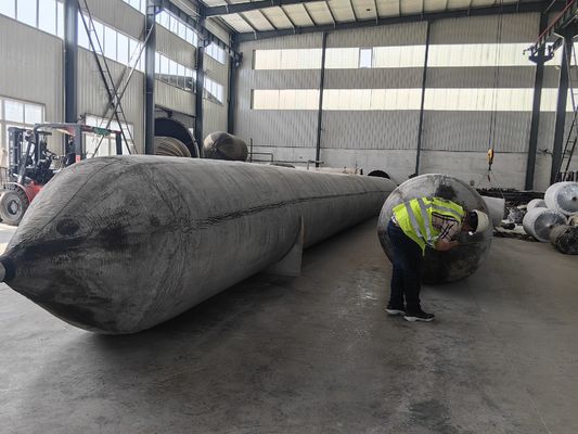Quality Customizable 5m-24m Ship Launching Airbags For Good Air Tightness Performance factory