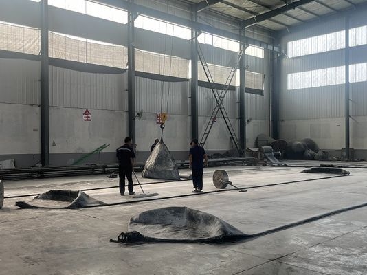 Quality Customized Upto3*26m Natural Rubber Marine Airbag With Effective Length 3-25m factory