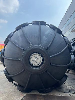 Quality Good Quality STS 50Kpa Black Pneumatic Rubber Fender Yokohama Type Fender factory