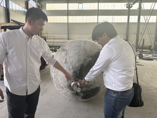 Quality Natural Rubber Ship Launching Airbags For Marine factory