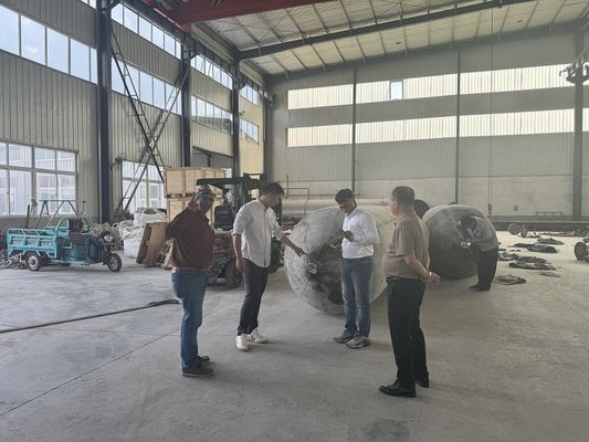 Quality Natural Rubber Ship Launching Airbags For Marine factory