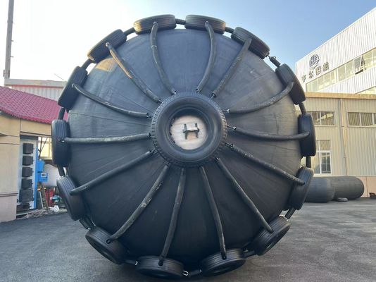 Quality Diameter From 0.5m To 4.5m Pneumatic Rubber Fender Black Original Design Direct Durable factory